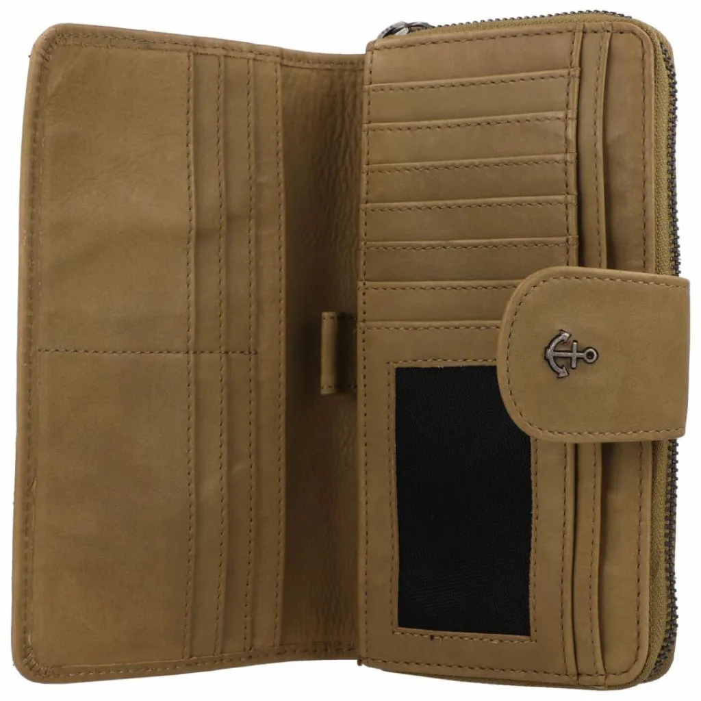 Damen Harbour 2nd Anchor Love Felina Geldbörse RFID Schutz Leder 19 cm