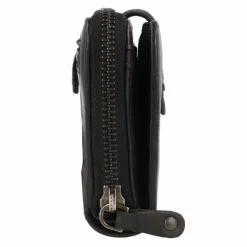 Harbour 2nd Damengeldbörsen Querformat<Anchor Love Geldbörse RFID Schutz Leder 19 cm dark ash