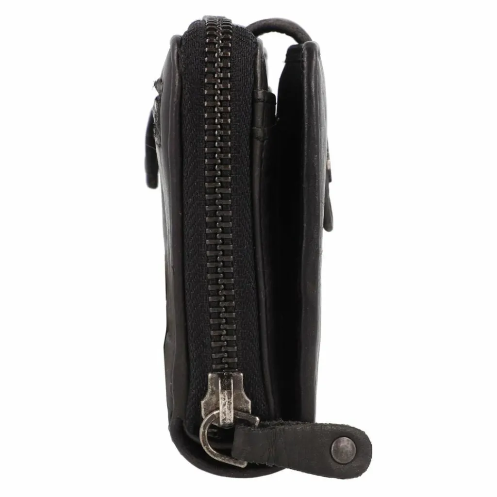 Harbour 2nd Damengeldbörsen Querformat<Anchor Love Geldbörse RFID Schutz Leder 19 cm dark ash