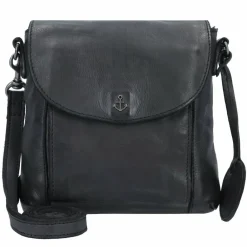 New Harbour 2nd Anchor Love Iben Umhängetasche Leder 21 cm dark ash