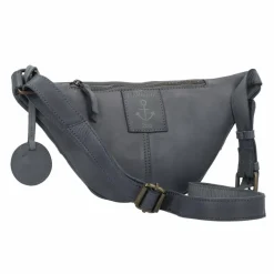 Sale Harbour 2nd Anchor Love Jamie Gürteltasche Leder 26 cm dolphin grey