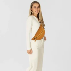 Harbour 2nd Gürteltaschen<Anchor Love Jamie Gürteltasche Leder 34 cm oriental mustard