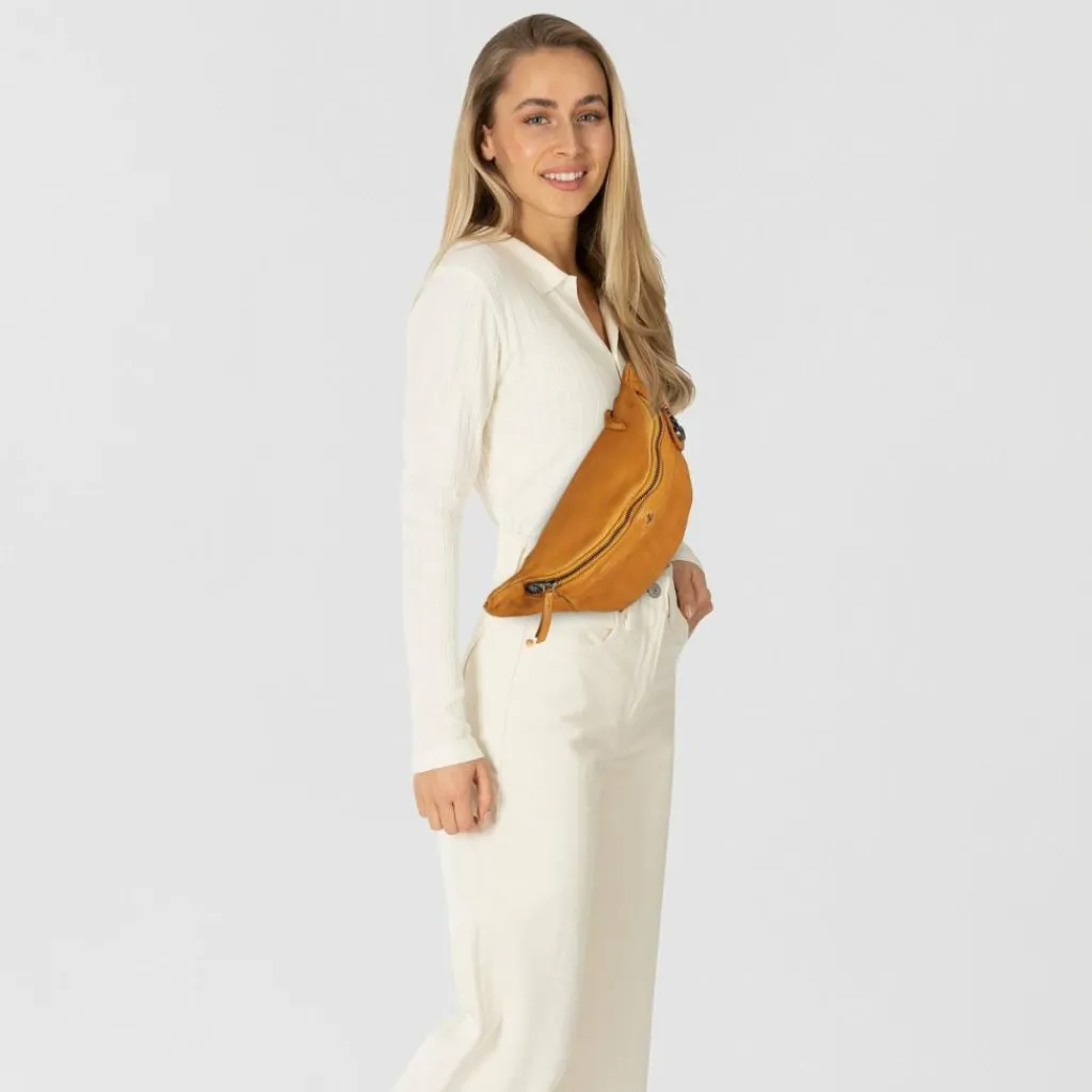 Harbour 2nd Gürteltaschen<Anchor Love Jamie Gürteltasche Leder 34 cm oriental mustard