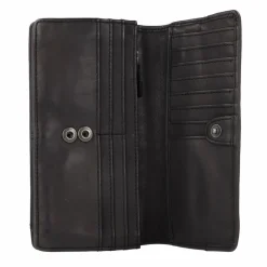 Harbour 2nd Damengeldbörsen Querformat<Anchor Love Luja Geldbörse Leder 18.5 cm dark ash