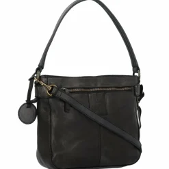 Hot Harbour 2nd Anchor Love Luisa Schultertasche Leder 25 cm dark ash