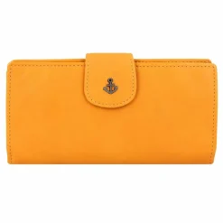 Harbour 2nd Damengeldbörsen Querformat<Anchor Love Melodie Geldbörse Leder 19.6 cm oriental mustard