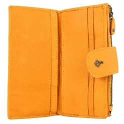 Harbour 2nd Damengeldbörsen Querformat<Anchor Love Melodie Geldbörse Leder 19.6 cm oriental mustard