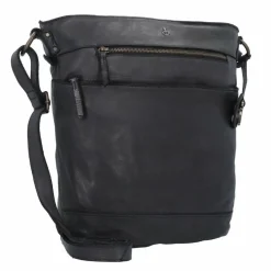 Hot Harbour 2nd Anchor Love Minna Umhängetasche Leder 33 cm dark ash