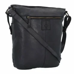 Hot Harbour 2nd Anchor Love Minna Umhängetasche Leder 33 cm dark ash