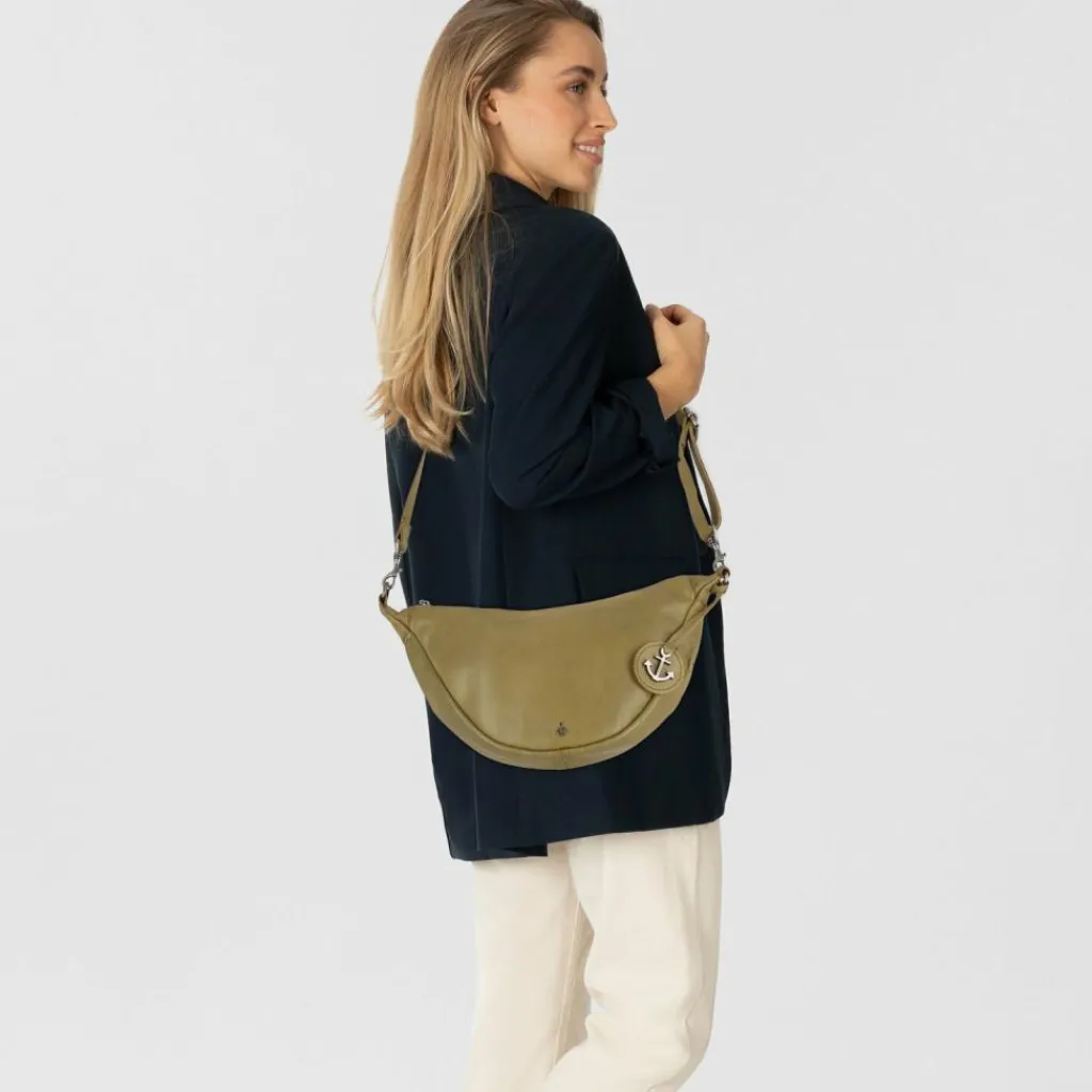 Harbour 2nd Umhängetaschen<Anchor Love Smilla Umhängetasche Leder 33 cm mild pistachio
