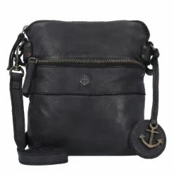 New Harbour 2nd Anchor Love Taliza Umhängetasche Leder 19 cm dark ash