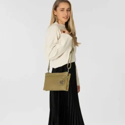 Harbour 2nd Schultertaschen<Anchor Love Tara Schultertasche Leder 31 cm mild pistachio