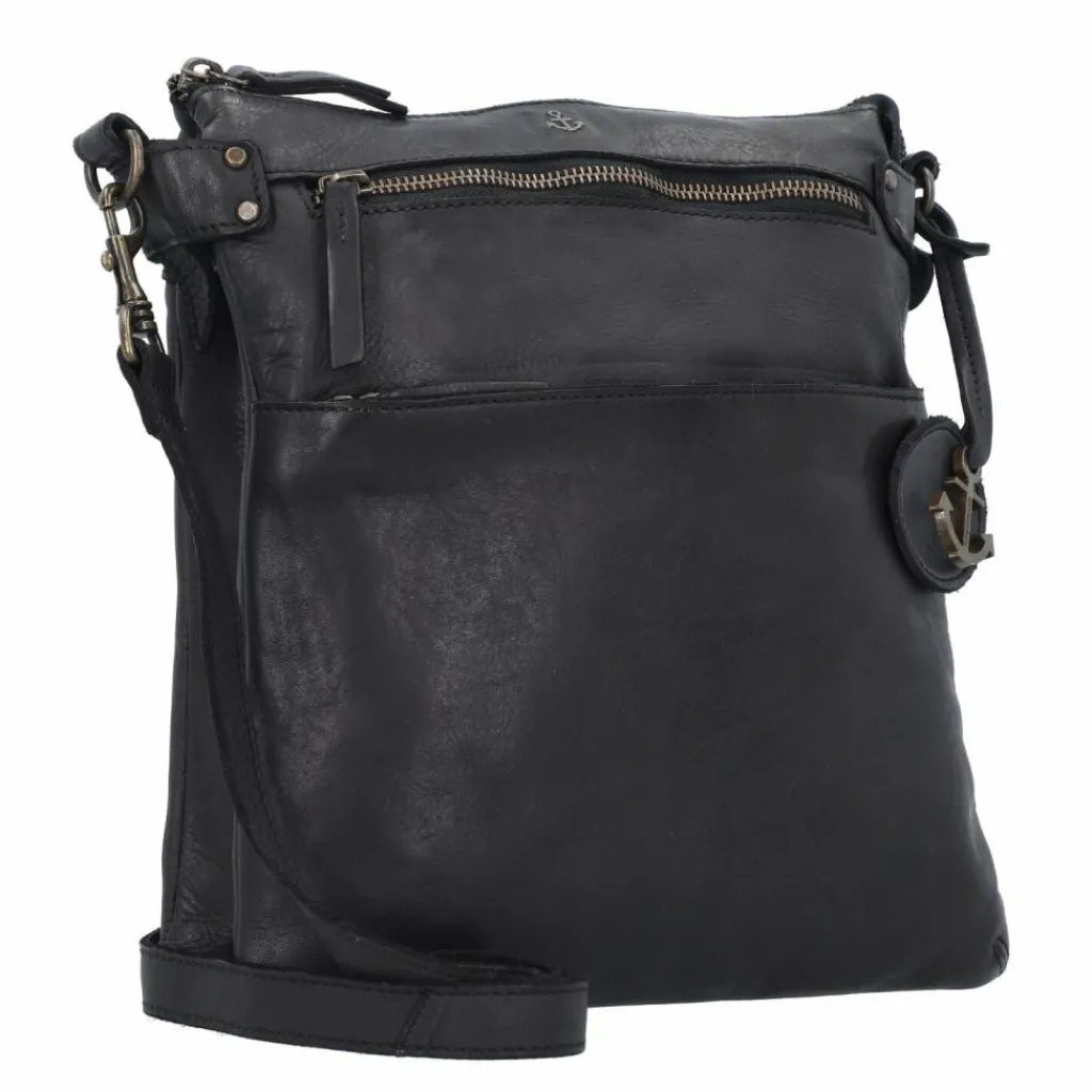 Harbour 2nd Umhängetaschen<Anchor Love Zora Umhängetasche Leder 26 cm dark ash