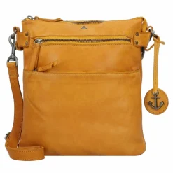 Hot Harbour 2nd Anchor Love Zora Umhängetasche Leder 26 cm oriental mustard