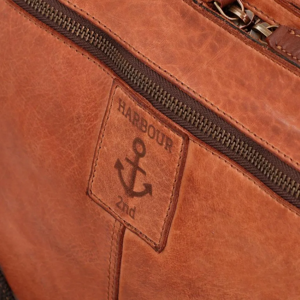 Sale Harbour 2nd Ashton Messenger Leder 25 cm Laptopfach charming cognac