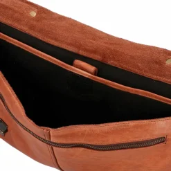 Sale Harbour 2nd Ashton Messenger Leder 25 cm Laptopfach charming cognac