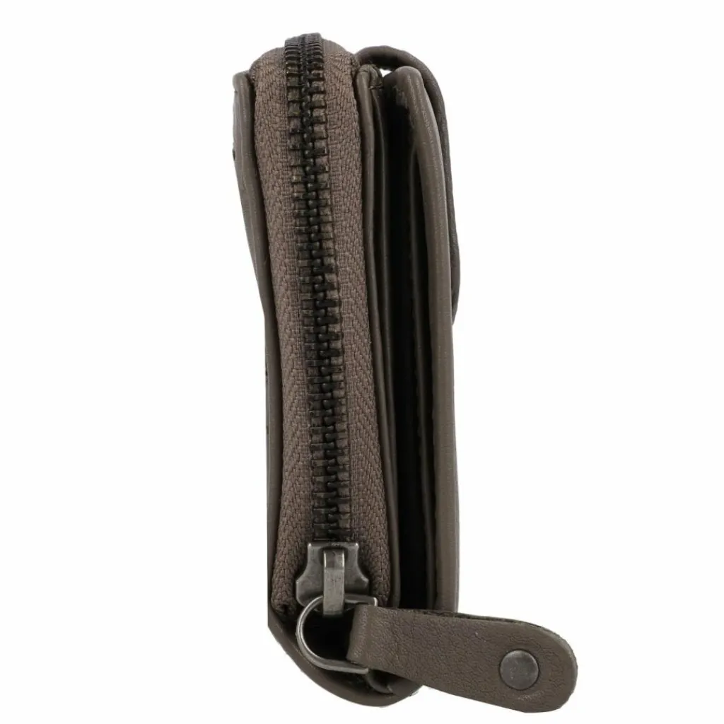 Harbour 2nd Damengeldbörsen Querformat<Belana Geldbörse RFID Schutz Leder 16 cm dusty taupe