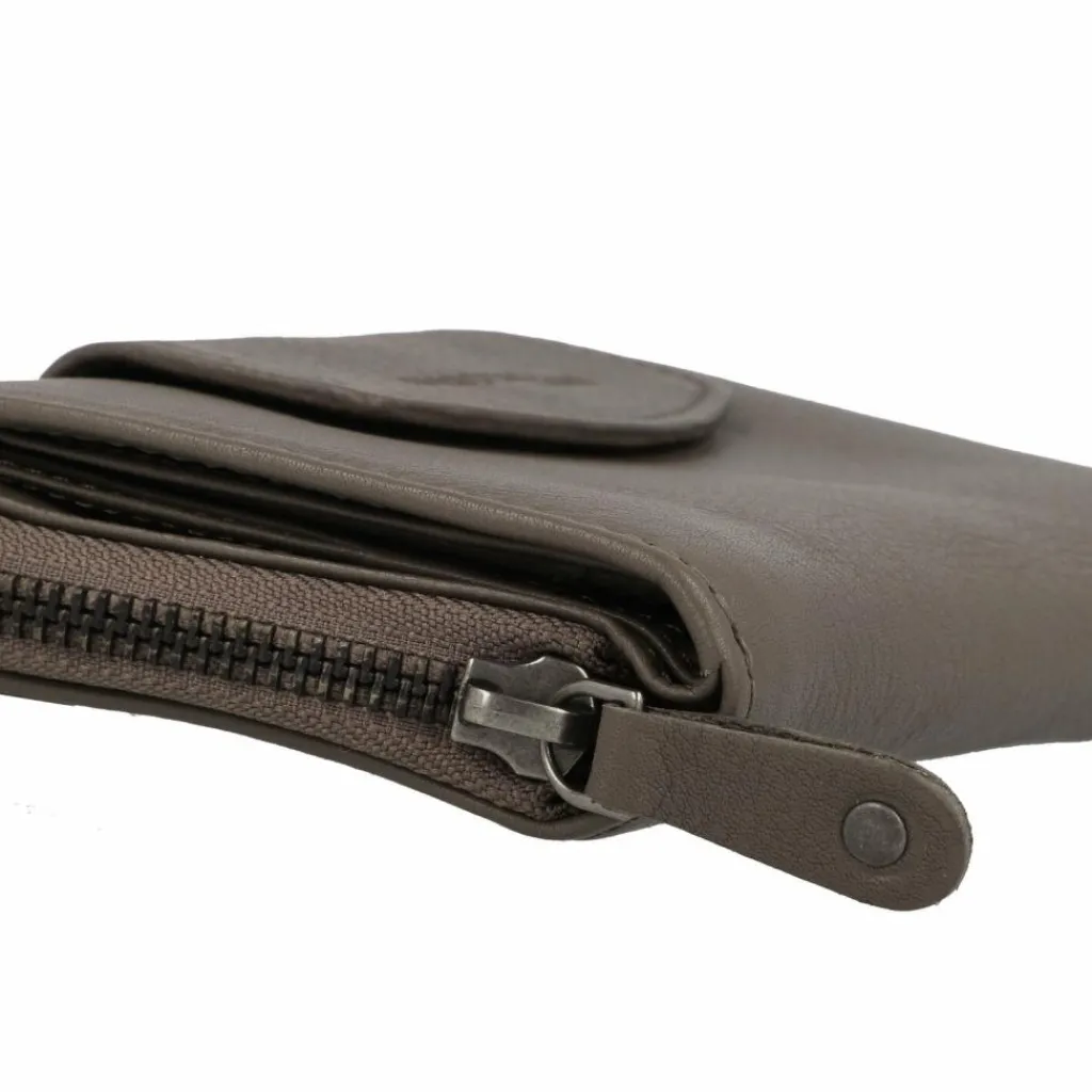 Harbour 2nd Damengeldbörsen Querformat<Belana Geldbörse RFID Schutz Leder 16 cm dusty taupe