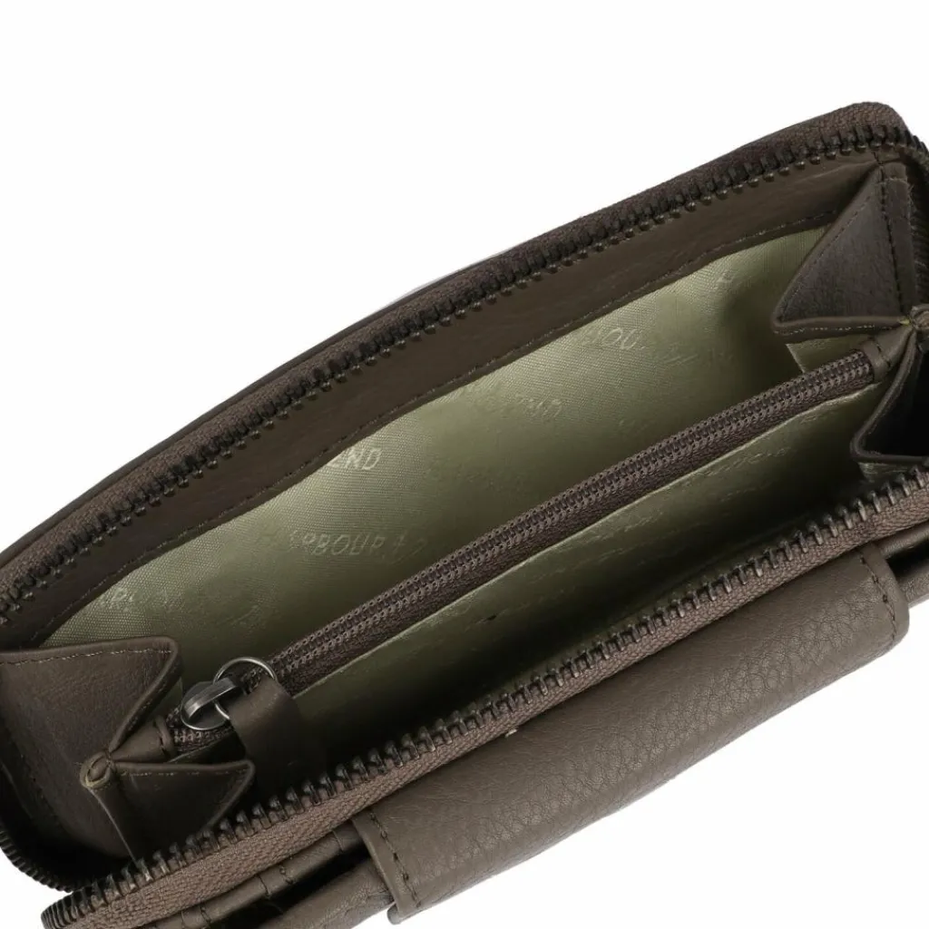 Harbour 2nd Damengeldbörsen Querformat<Belana Geldbörse RFID Schutz Leder 16 cm dusty taupe
