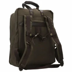 Online Harbour 2nd City Canvas Francis Daypack 41 cm Laptopfach olive brown