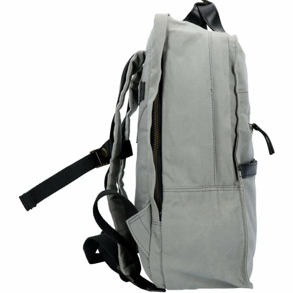 Discount Harbour 2nd City Canvas Francis Daypack 41 cm Laptopfach grey-black