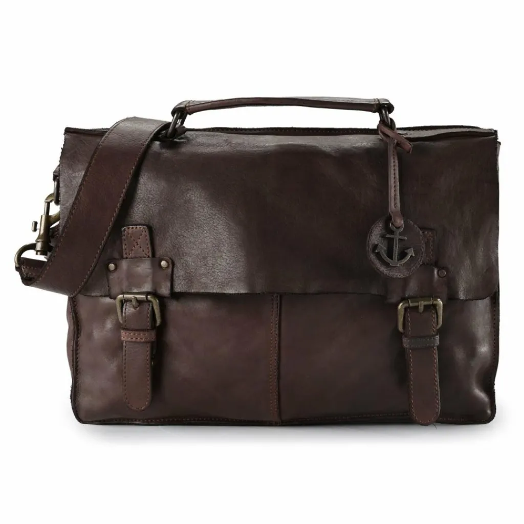 Harbour 2nd Messenger Bags|Laptoptaschen<Cool Casual Aktentaschen Messenger Leder 36 cm Laptopfach chocolate brown