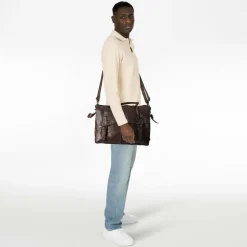 Harbour 2nd Messenger Bags|Laptoptaschen<Cool Casual Aktentaschen Messenger Leder 36 cm Laptopfach chocolate brown
