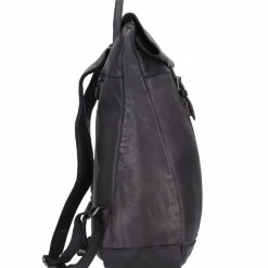Online Harbour 2nd Cool Casual Albatros Rucksack Leder 40 cm dark ash