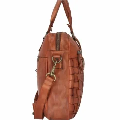 Harbour 2nd Laptoptaschen|Aktentaschen<Cool Casual Aris Aktentasche Leder 40 cm Laptopfach charming cognac