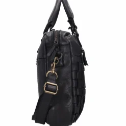 Harbour 2nd Laptoptaschen|Aktentaschen<Cool Casual Aris Aktentasche Leder 40 cm Laptopfach dark ash