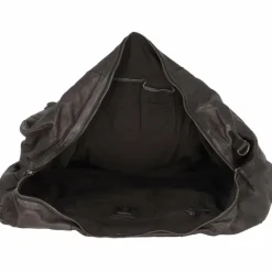 Harbour 2nd Cool Casual Big Boy Weekender Reisetasche Leder 65 cm dark ash