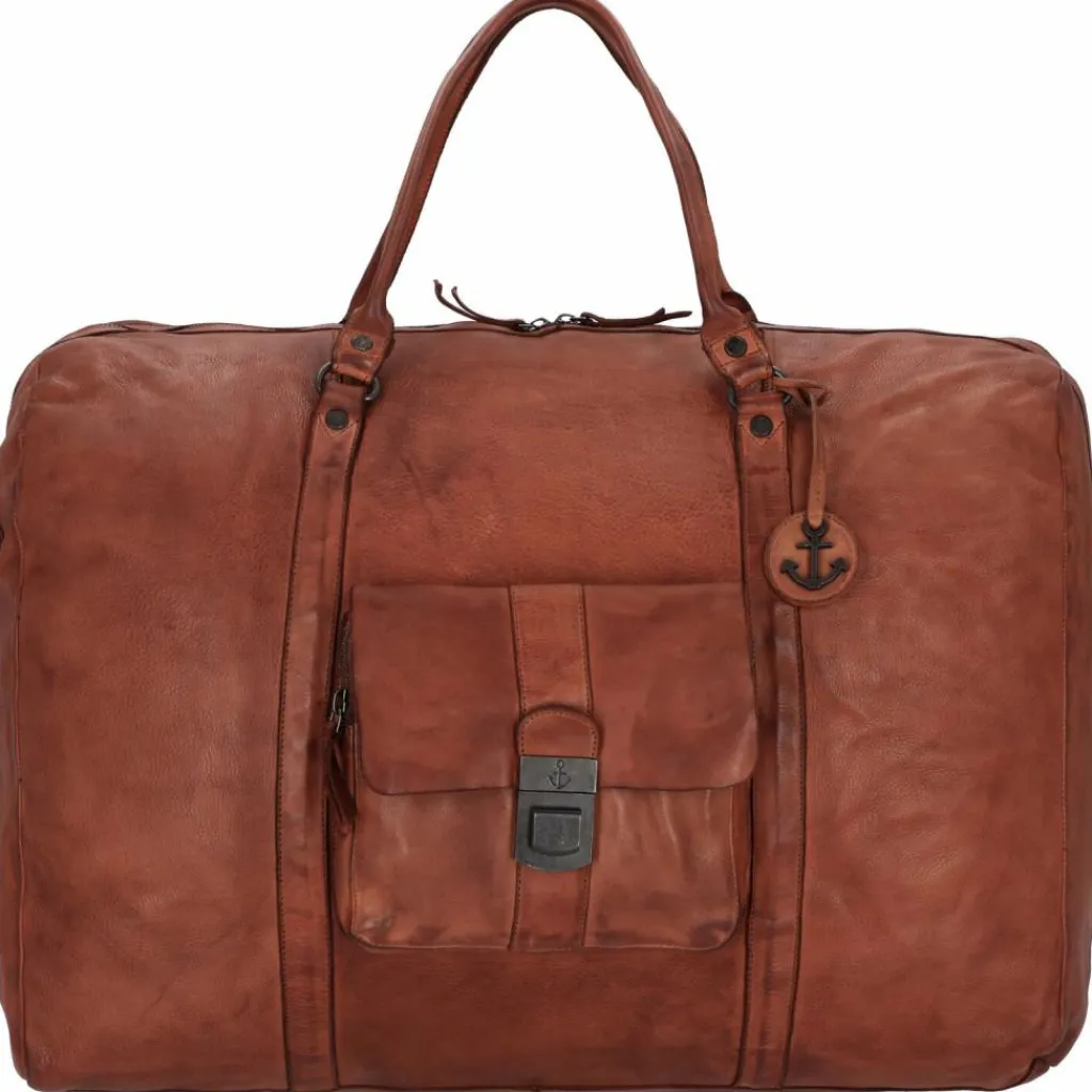 Harbour 2nd Cool Casual Big Boy Weekender Reisetasche Leder 65 cm