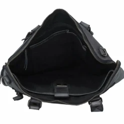 Discount Harbour 2nd Cool Casual Conny Aktentasche Leder 38 cm Laptopfach dark ash