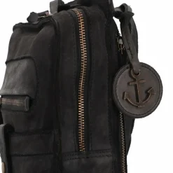 Harbour 2nd Cool Casual Umhängetasche Leder 31 cm dark ash