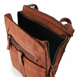 Outlet Harbour 2nd Cool Casual Umhängetasche Leder 31 cm charming cognac