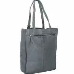 Outlet Harbour 2nd Elbe 1 Shopper Tasche Leder 29 cm new denim