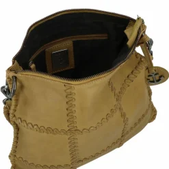 Harbour 2nd Fashion Lights Xanthe Schultertasche Leder 33 cm mild pistachio