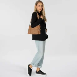 Harbour 2nd Schultertaschen<Fashion Lights Cyrene Schultertasche Leder 30 cm spicy ginger