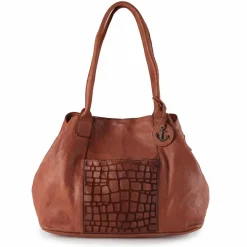 Harbour 2nd Shopper|Schultertaschen<Fashion Lights Shopper Tasche Leder 40 cm charming cognac