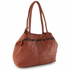 Harbour 2nd Shopper|Schultertaschen<Fashion Lights Shopper Tasche Leder 40 cm charming cognac