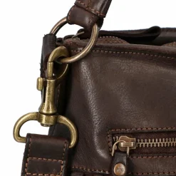 Harbour 2nd Schultertaschen<Iris-Up Schultertasche Leder 29 cm chocolate brown