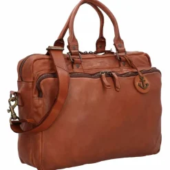 Harbour 2nd Laptoptaschen|Aktentaschen<Jonathan Aktentasche Leder 47 cm charming cognac