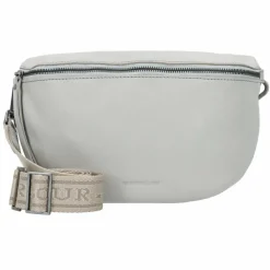 Harbour 2nd Just Pure Evi Umhängetasche Leder 28 cm frost grey