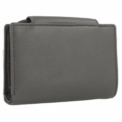 Harbour 2nd Just Pure Geldbörse RFID Schutz Leder 13 cm dolphin grey