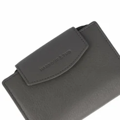 Harbour 2nd Just Pure Geldbörse RFID Schutz Leder 13 cm dolphin grey
