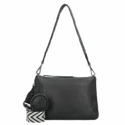 Harbour 2nd Schultertaschen<Just Pure Gisele Schultertasche Leder 31 cm dark ash