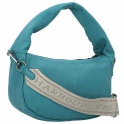 Online Harbour 2nd Just Pure Handtasche Leder 29 cm azur blue
