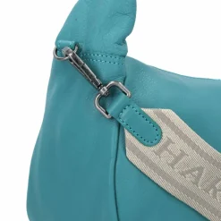 Online Harbour 2nd Just Pure Handtasche Leder 29 cm azur blue