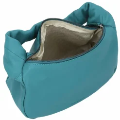 Online Harbour 2nd Just Pure Handtasche Leder 29 cm azur blue