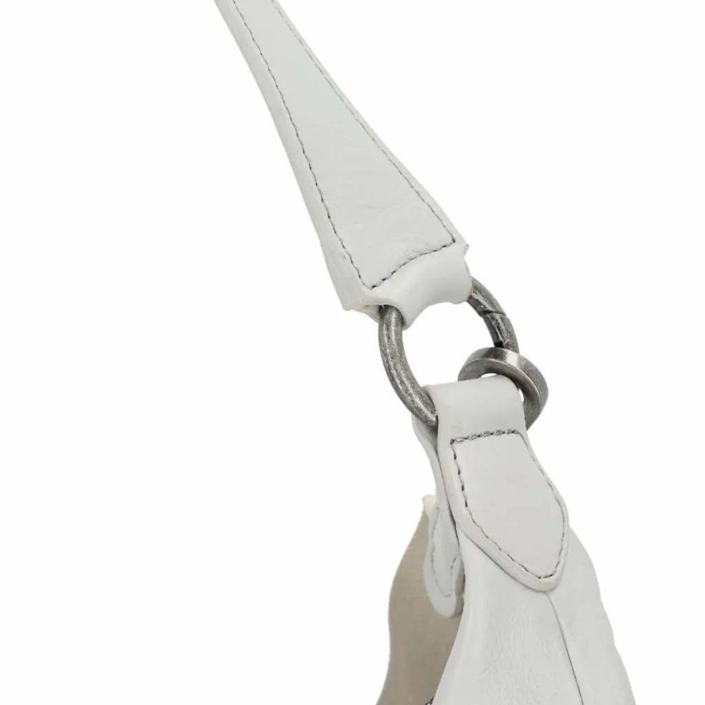 Sale Harbour 2nd Just Pure Kiana Schultertasche Leder 37 cm frost grey